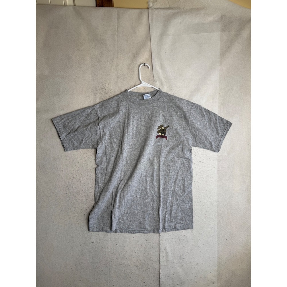 Vintage All Sport Yellowstone National Park Moose T-Shirt Gray XL Made in USA